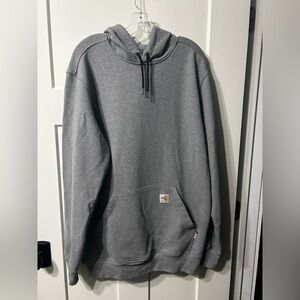 Carhartt FR Heather Gray Men's Sweatshirt hoodie Medium Tall